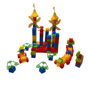 مكعبات بناء البيت 230 قطعة 🧊🏘
