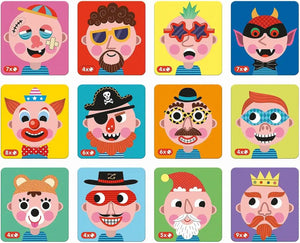 الكتاب المغناطيسي - Crazy Faces