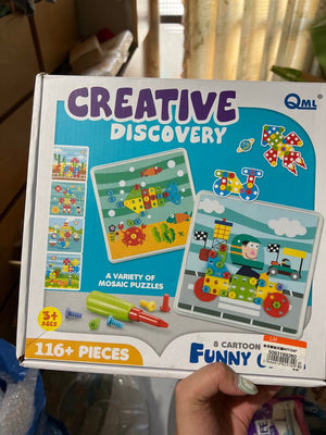 لعبة creative الـ 116 قطعه