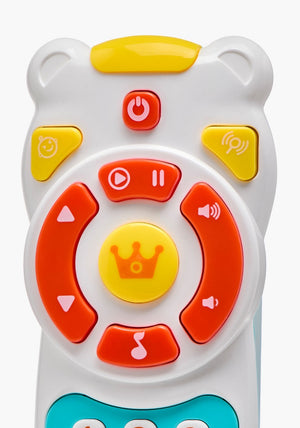 📱🎶 موبايل وريموت أطفال تفاعلي 👶