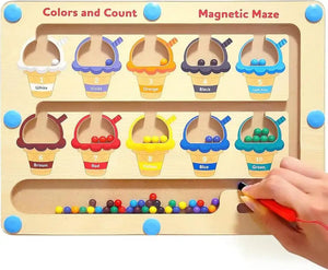 لعبة الأيس كريم المغناطيسية 🍦🎨