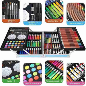 🎊✨🎨 شنطة الفنان الصغير – 145 قطعه ✨🎊