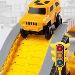 لعبة مسار السيارات 205 قطعة🧩🚗