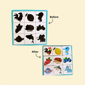 🧩 لعبة مطابقة الظل للأطفال – Shadow Pairing