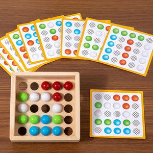 🧠 تحدي الأصابع الذكية – Finger Beads