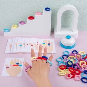 🧩 لعبة مطابقة الأربطة الذكية