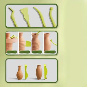 🐸 لعبة تشكيل الفخار للأطفال – Kids Mini Pottery Machine