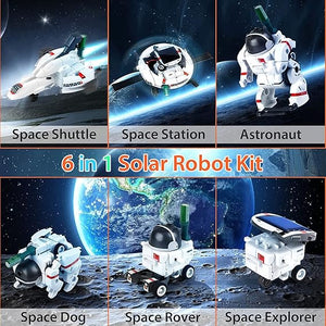 🥊 لعبة الروبوت التعليمي بالطاقة الشمسية – Solar Robot Kit