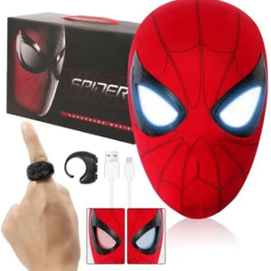 🕷️ قناع سبايدر الذكي بالإضاءة – Spider Mask