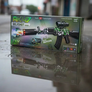 🔫 لعبة رشاش الجل القتالي – AK47 GelX Shot