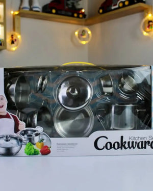 🍲 طقم أدوات المطبخ الاستالانس للأطفال – Kitchen Cookware Set