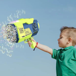 🫧 مسدس الفقاعات العملاق – Bubble Machine 132 Holes