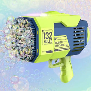 🫧 مسدس الفقاعات العملاق – Bubble Machine 132 Holes