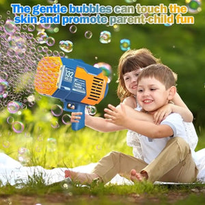 🫧 مسدس الفقاعات العملاق – Bubble Machine 132 Holes