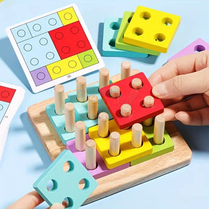🧠 لعبة Logic Square – مربع الذكاء والتركيز للأطفال