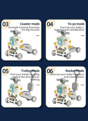 🚶♂️ مشاية الأطفال التعليمية 6 في 1 – Educational baby walker