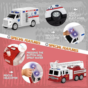 🚓🚑🚒🚁 مجموعة سيارات الطوارئ المضيئة