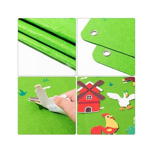 🚜 سجادة المزرعة السعيدة – Happy Farm Rug