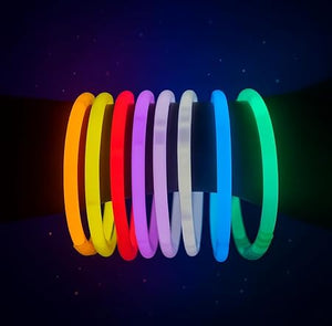 🌈 عصي التوهج المضيئة – Glow Sticks Set