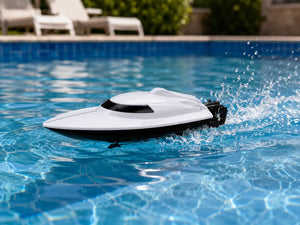 🚤⚡ القارب السريع بالريموت كنترول