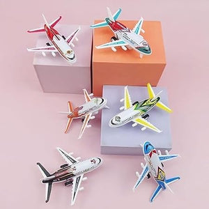 ✈️🌍 طقم طائرات المعدنية – 6 طائرات ملونة - صورة 8