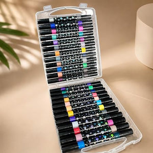 ✨🖍️ طقم ماركر جليتر دبل تيب – 24 قلم / 48 لون - صورة 5