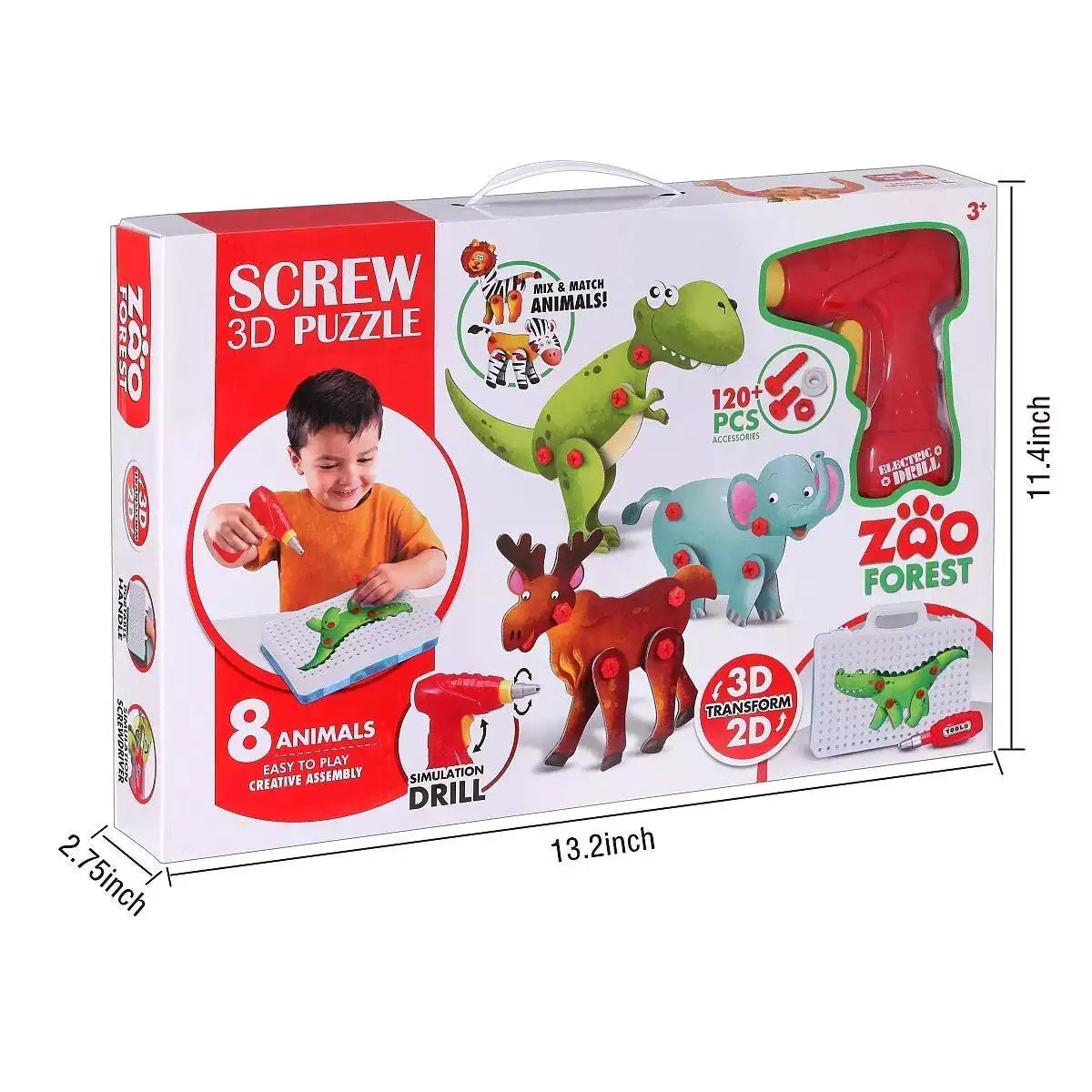 حديقة الإبداع المتحركة 🦒🎡