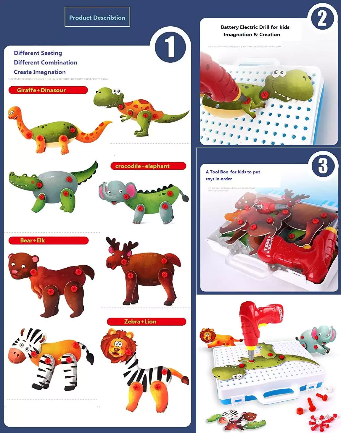 حديقة الإبداع المتحركة 🦒🎡