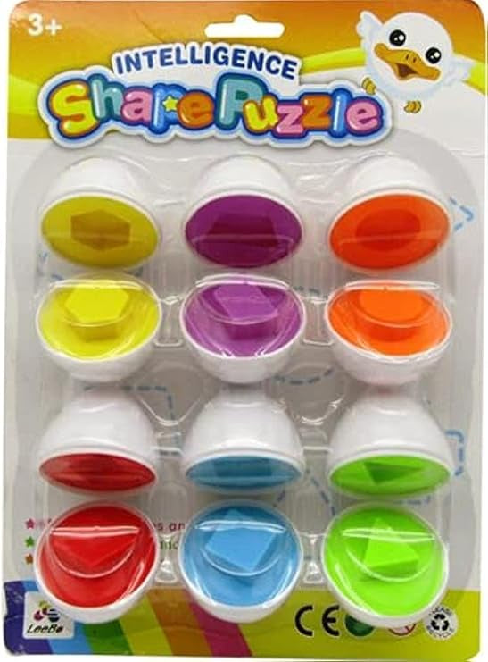 بازل البيضة للأطفال 12 قطعه 🥚🧩