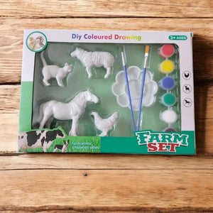 مجموعة تلويين الحيوانات FARM SET
