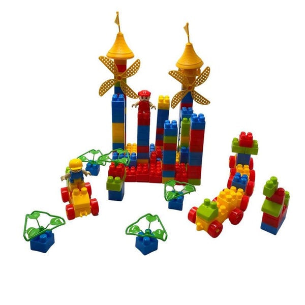مكعبات بناء البيت 230 قطعة 🧊🏘 