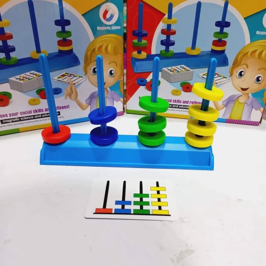 تطابق العصيان بالمغناطيس🟠↔️🟡🧲