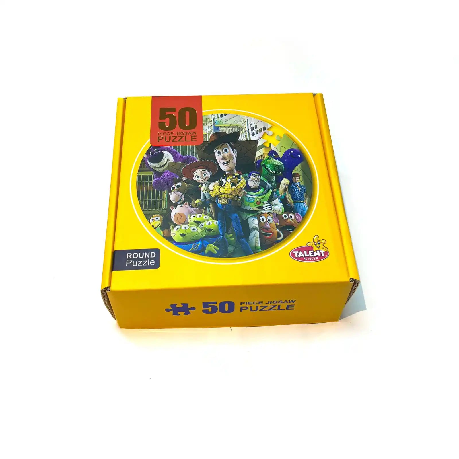 بازل دائري 50 قطعه اشكال متعددة