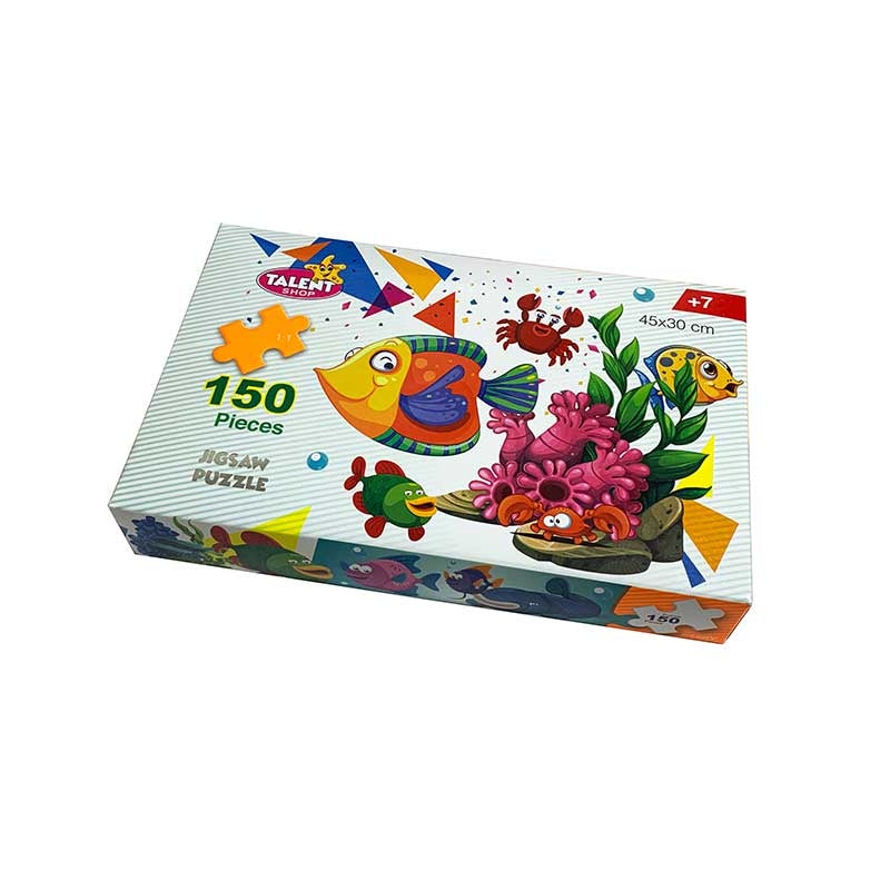 بازل 150 قطعه اشكال متعددة