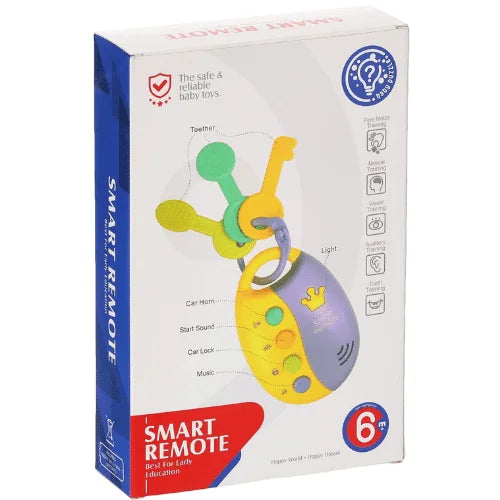 🚗🔑 عضاضة سيليكون + ريموت سيارة 🍼💡