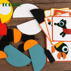 🧩 لعبة جوانيمو الإبداعية – متعة التعلم والتركيب للأطفال! 🦉🦀