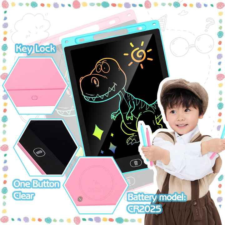 LCD لوحة رسم وكتابة للأطفال  📱 🎨📱