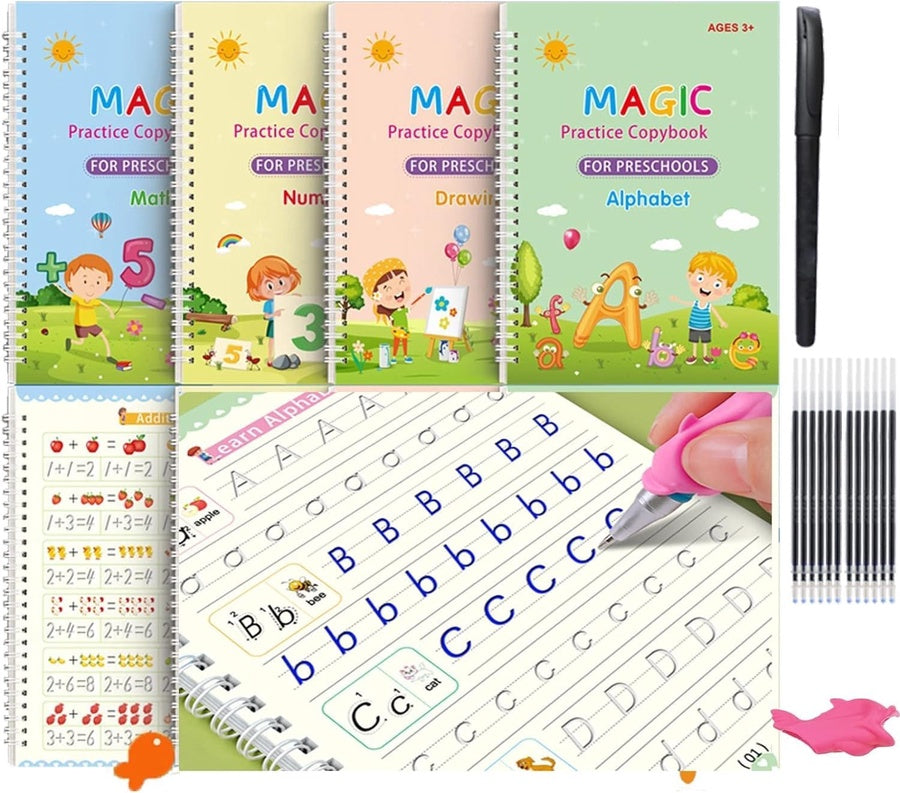 الكتب السحرية التعليمية ( 8 كتب )– Magic Learning Books 📚✨