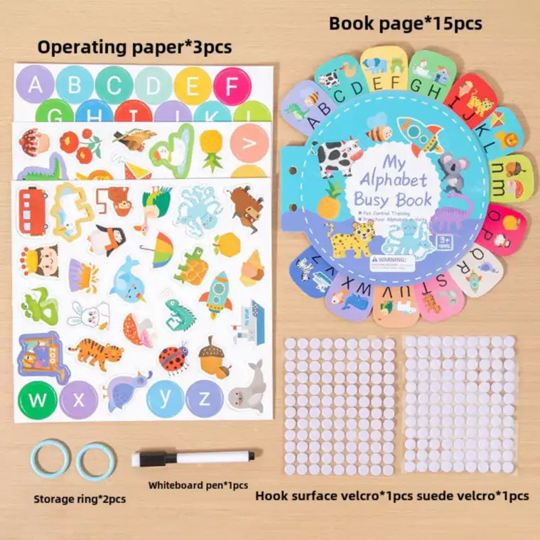 كتاب رحلة الحروف التفاعلية 🧩✏️