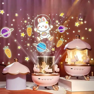 بروجكتور الأرنب الكيوت 🐰💖