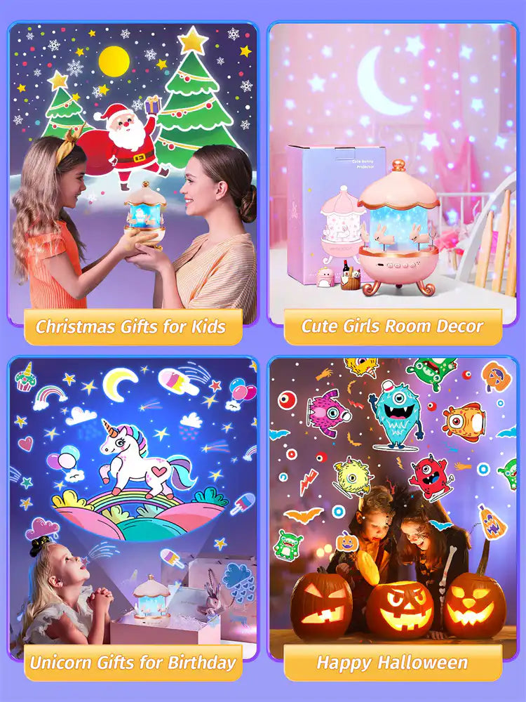 بروجكتور الأرنب الكيوت 🐰💖