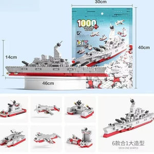 ليجو 1000 قطعه 🚀 ⚓🚒🚓