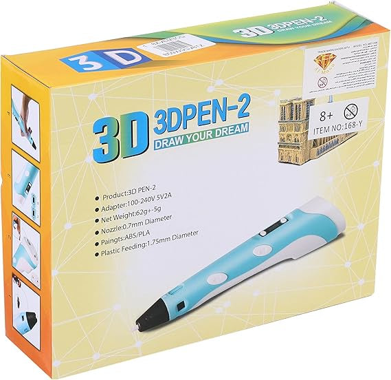 قلم الرسم ثلاثي الأبعاد 3D + سلك التلوين