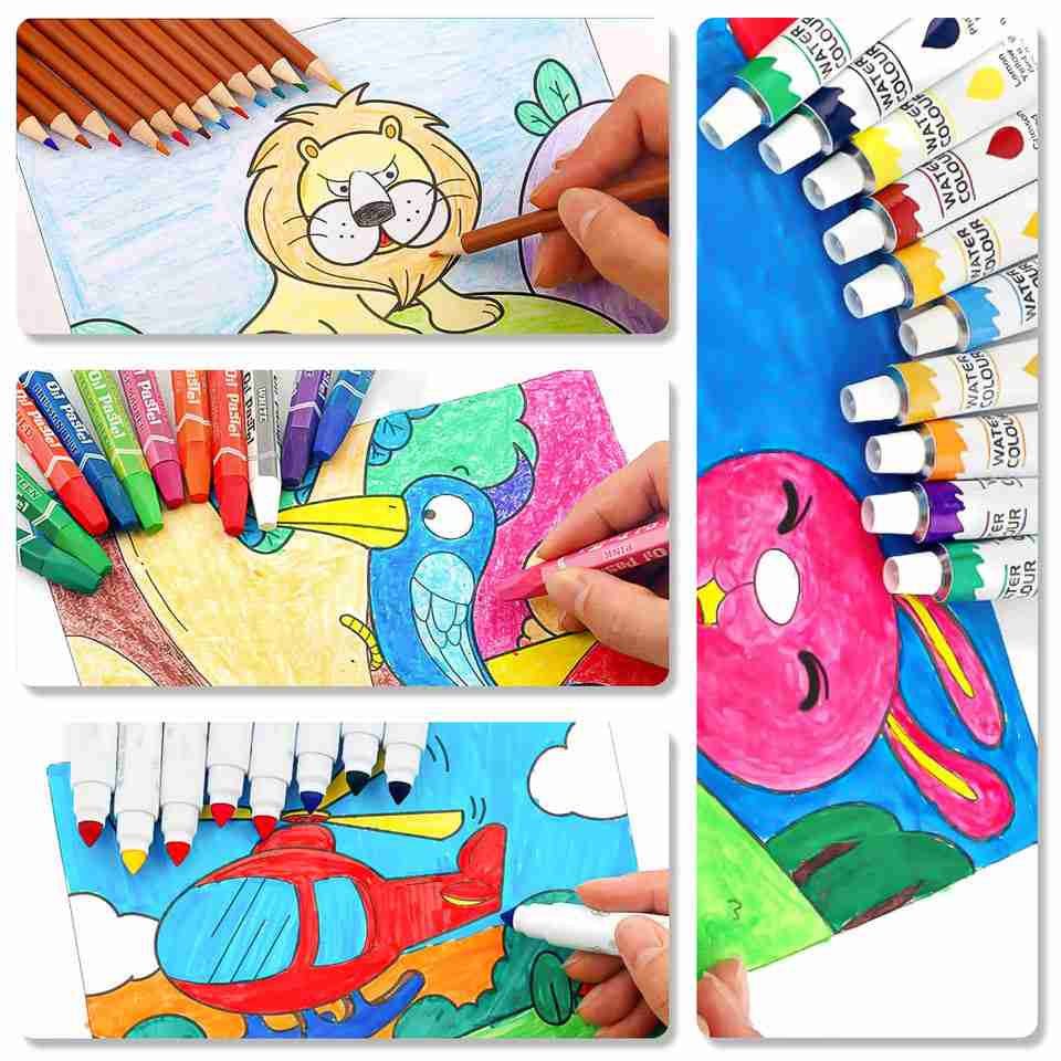 🎊✨🎨 شنطة الفنان الصغير – 145 قطعه ✨🎊
