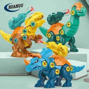 🦖 ديناصورات التركيب القتالية – 4 في 1🦖