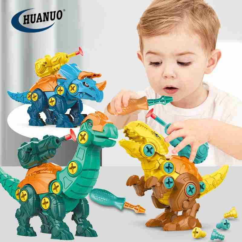 🦖 ديناصورات التركيب القتالية – 4 في 1🦖