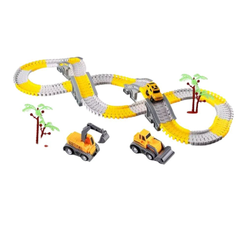 لعبة مسار السيارات 205 قطعة🧩🚗