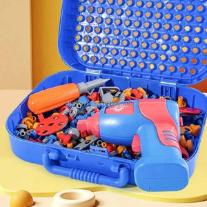 🎒شنطة تكوين الأشكال 3D مع 298 قطعة🏗️