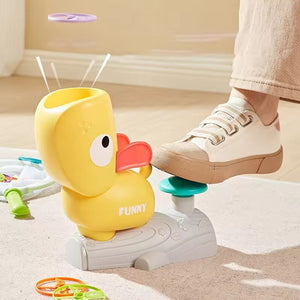 🧩 لعبة قاذف الصواريخ بطوط 🐤🚀