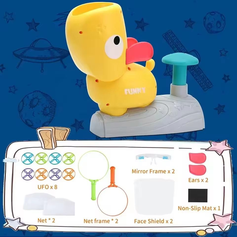 🧩 لعبة قاذف الصواريخ بطوط 🐤🚀